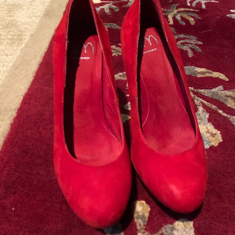 Beautiful red high heels